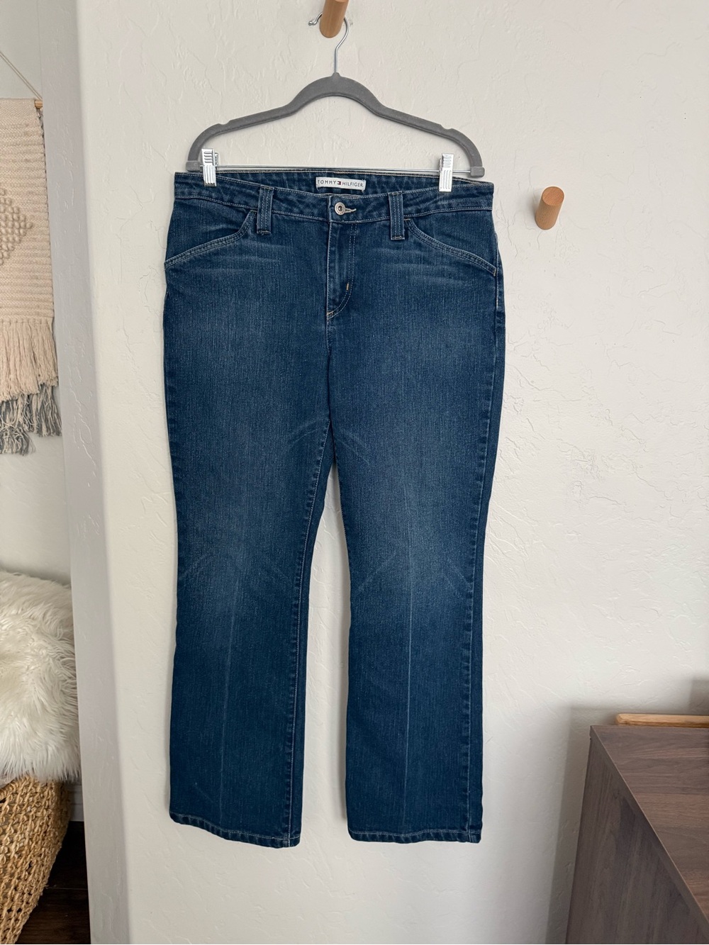 Tommy Hilfiger Dark Blue Boot Cut Jeans